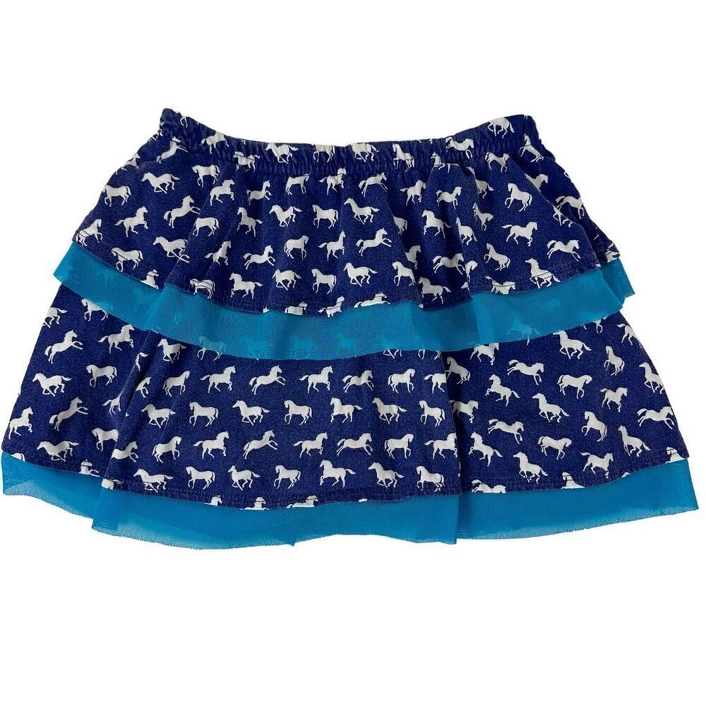 Garnet Hill Girls Tiered skirt size 6